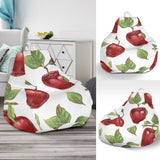 Red Apples Pattern Bean Bag Cover