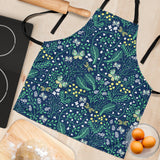 Butterfly Leaves Pattern Adjustable Apron