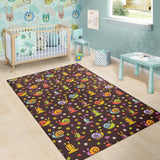 Snail Pattern Print Design 02 Area Rug