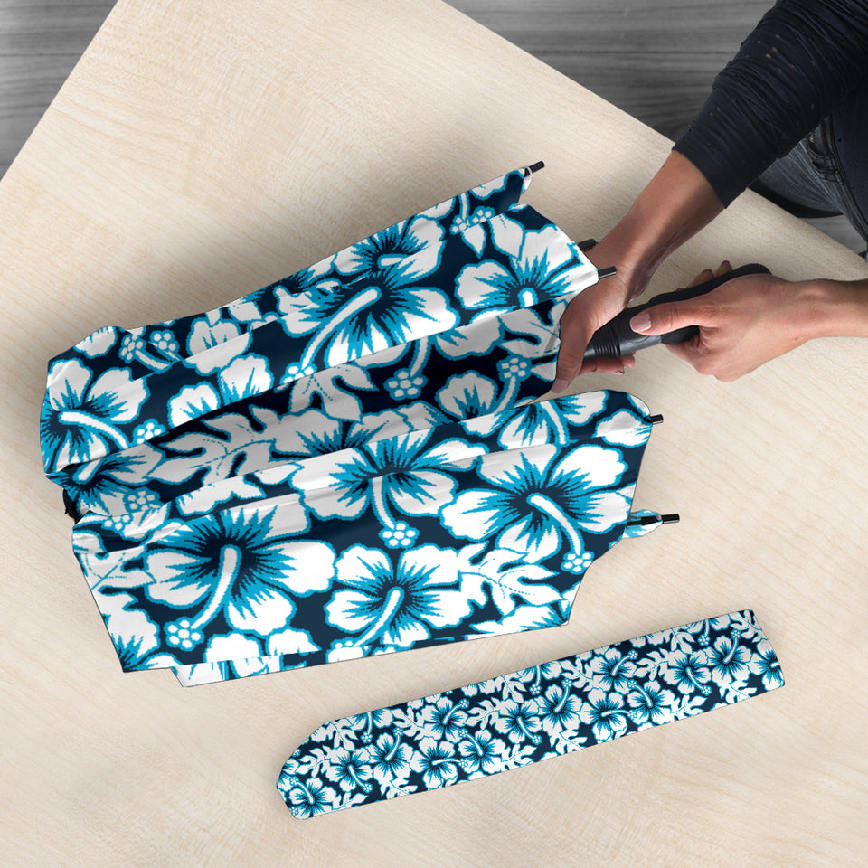 Hibiscus Pattern Print Design 04 Umbrella