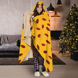 Passion Fruit Texture Hooded Blanket
