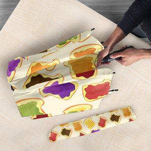 Bread Toast Pattern Print Design 02 Umbrella