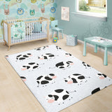 Cute Cows Pattern Area Rug