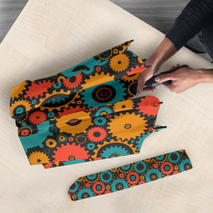 Gear Pattern Print Design 01 Umbrella