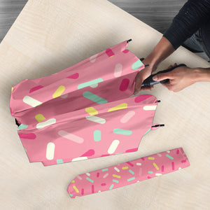 Pink Donut Glaze Candy Pattern Umbrella