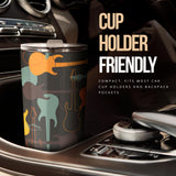 Electric Guitars Pattern Tumbler