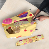 Cake Cupcake Heart Cherry Pattern Umbrella