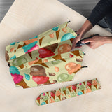 Colorful Ice Cream Pattern Umbrella