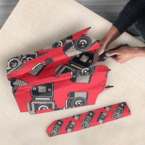 Camera Pattern Print Design 05 Umbrella