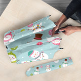 Cute Snowman Snowflake Pattern Umbrella