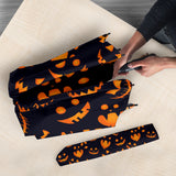 Halloween Pattern Pumpkin Background Umbrella