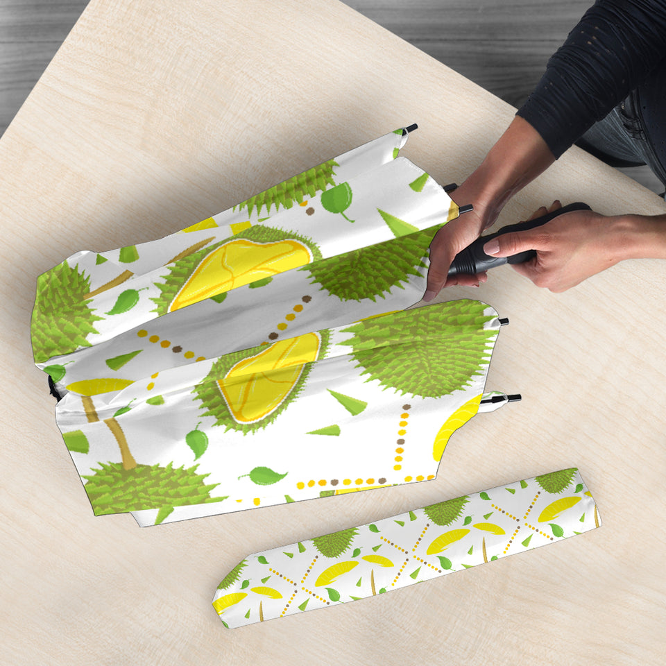 Durian Pattern Background Umbrella
