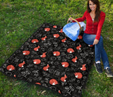 Fox Sleeping Fox Pattern Premium Quilt