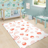 Sushi Pattern Area Rug