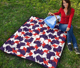 Kangaroo Australian Pattern Premium Quilt