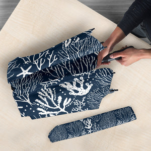 Coral Reef Pattern Print Design 05 Umbrella