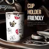 French Bulldog Cup Paw Pattern Tumbler