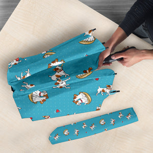 Jack Russel Pattern Print Design 03 Umbrella