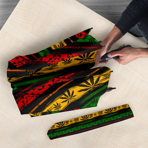Canabis Marijuana Weed Pattern Print Design 04 Umbrella