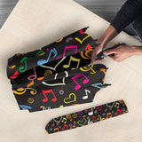 Music Notes Pattern Print Design 02 Umbrella