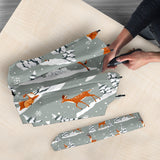 Beautiful Deers Winter Christmas Umbrella