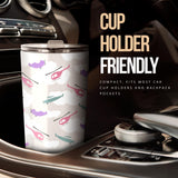 Helicopter Plane Pattern Tumbler
