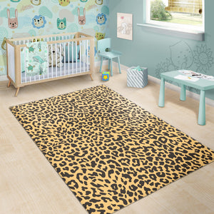Leopard Skin Print Area Rug
