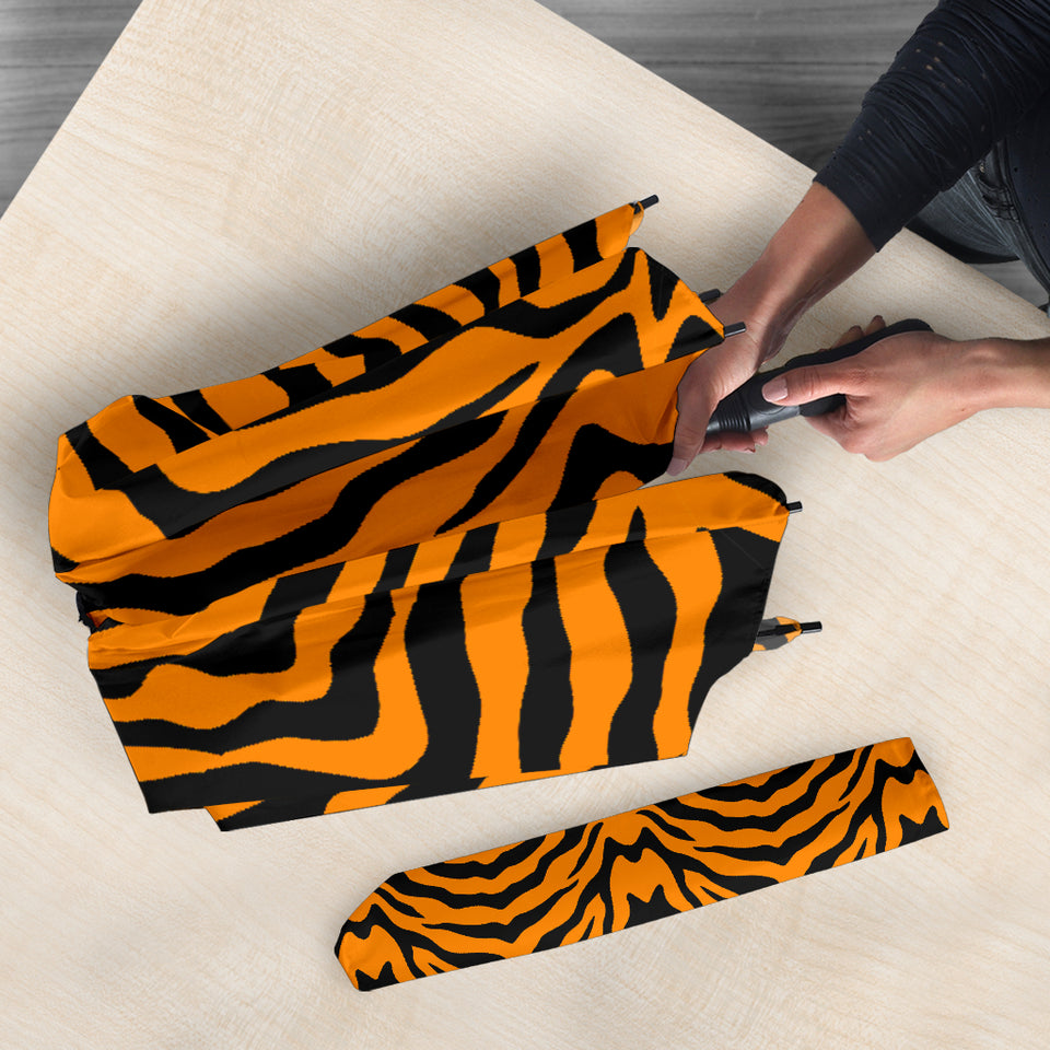 Bengal Tigers Skin Print Pattern Umbrella