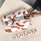 Sausage Pattern Print Design 04 Umbrella
