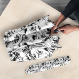 Greyhound Pattern Print Design 01 Umbrella
