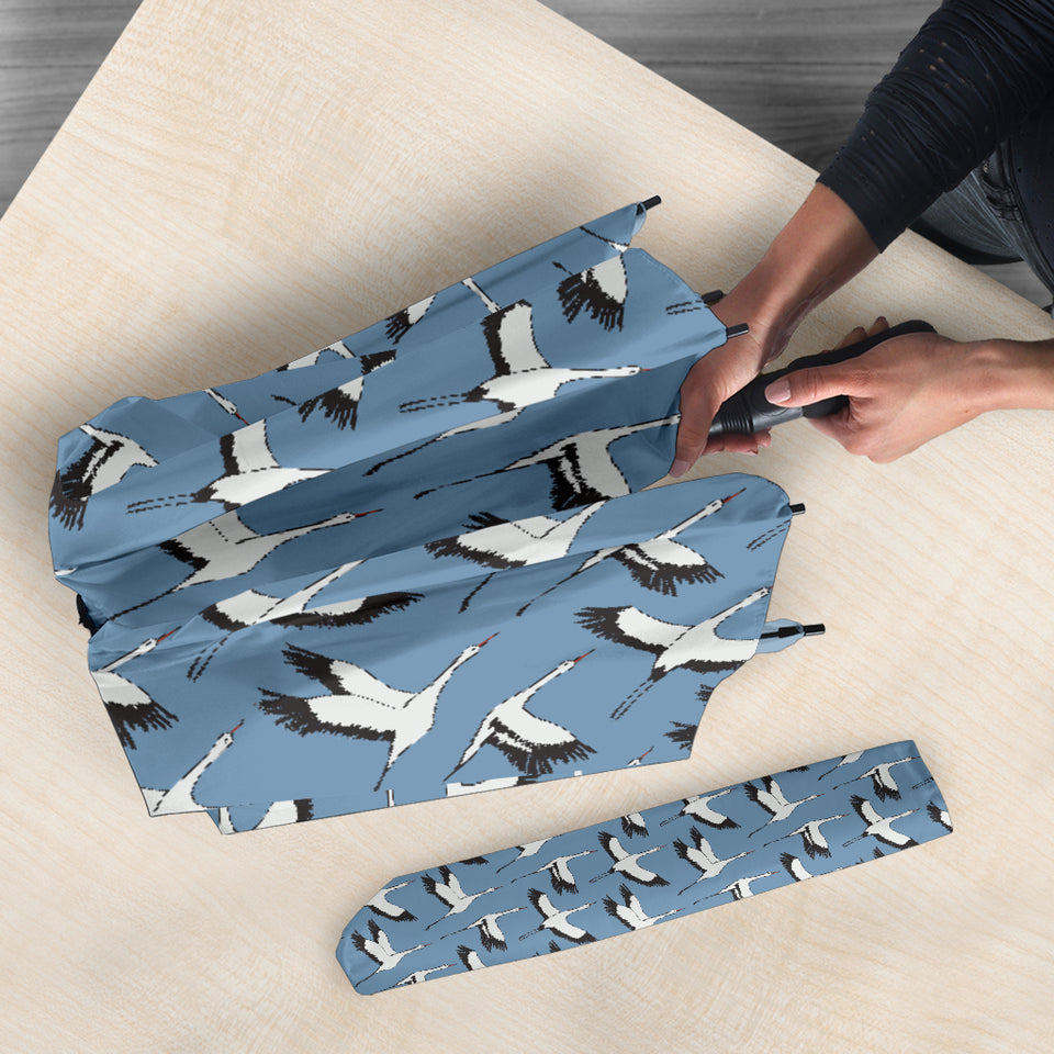 Seagull Pattern Print Design 04 Umbrella