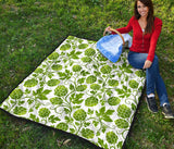 Hop Design Pattern Premium Quilt