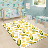 Corn Pattern Print Design 05 Area Rug