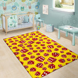 Dice Pattern Print Design 04 Area Rug