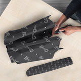 Engine Piston Black Background Pattern Print Design 02 Umbrella
