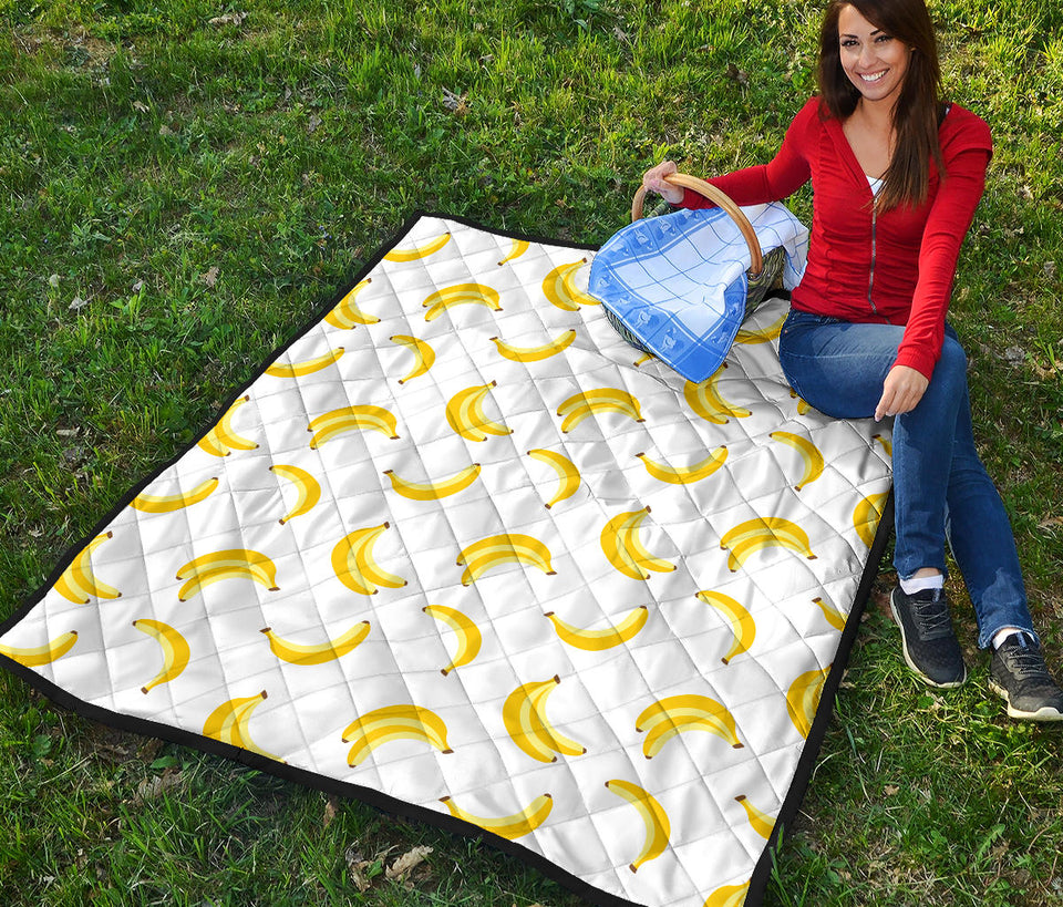 Banana Pattern Premium Quilt