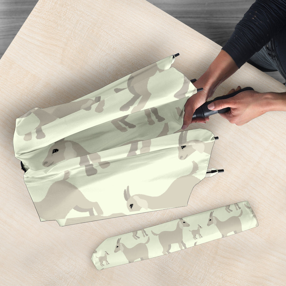 Little Young Goat Pattern Umbrella