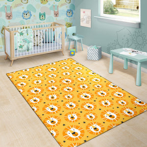Lion Pattern Print Design 03 Area Rug