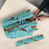 Dachshund Decorative Background Umbrella
