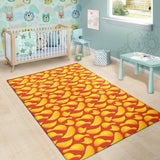 Potato Chips Pattern Print Design 05 Area Rug