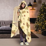 Peanuts Design Pattern Hooded Blanket