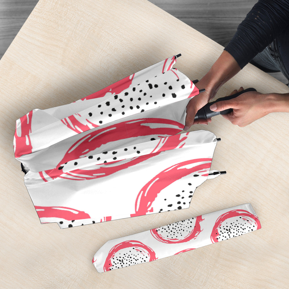 Hand Drawn Dragon Fruit Umbrella