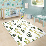 Cute Cactus Pattern Area Rug