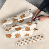 Pancake Pattern Print Design 01 Umbrella