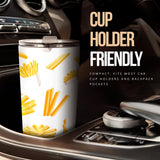 French Fries White Paper Box Pattern Tumbler