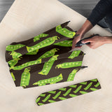 Green Peas Pattern Print Design 05 Umbrella
