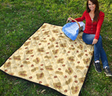 Peanuts Design Pattern Premium Quilt