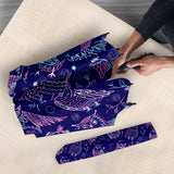 Cute Owls Pattern Boho Style Ornament Umbrella