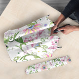 Beautiful Pink Lotus Waterlily Leaves Pattern Umbrella