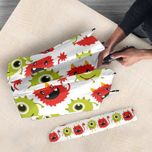Alien Pattern Print Design 05 Umbrella